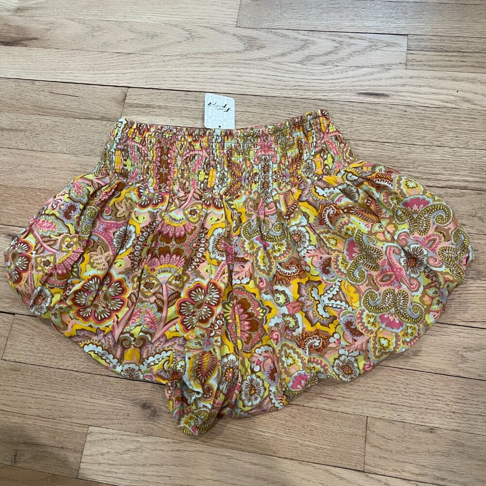 🖤Free People La Rochelle Paisley Shorts  NWT Sizes XS Small & Large - Picture 7 of 10